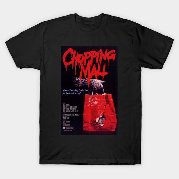 Horror Movie Poster - Chopping Mall T-Shirt by Starbase79